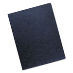 Fellowes Linen Texture Binding System Covers, 11-1/4 x 8-3/4, Navy, 200/Pack orginal image