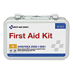 First Aid Only ANSI 2021 First Aid Kit for 10 People, 76 Pieces, Metal Case orginal image