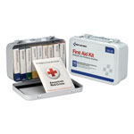 First Aid Only Unitized First Aid Kit for 10 People, 64-Pieces, OSHA/ANSI, Metal Case orginal image