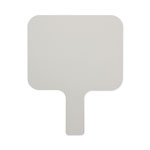 Flipside Dry Erase Paddle, 9.75 x 8, White, 12/Pack orginal image