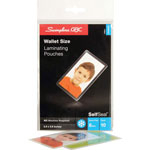 GBC® Wallet Card Size Clear Laminating Pouches, 2 5/8 x 3 7/8, 10/Pack orginal image