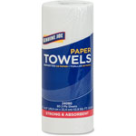 Genuine Joe 24080 White 2 Ply Household Roll Paper Towels, 11" x 8" orginal image