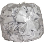 Genuine Joe Clear Trash Bags, 45 Gallon, 0.6 Mil, 40