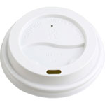 Genuine Joe Hot Cup Lids - Polystyrene - 50 / Pack - White orginal image