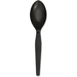 Genuine Joe Spoons, Heavy-Weight, 1000/CT, Black orginal image