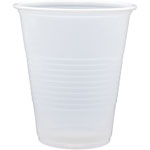 Genuine Joe Translucent Plastic Beverage Cups, 7 oz, 2500 / Carton, Translucent orginal image