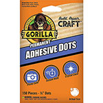 Gorilla Glue Permanent Adhesive Dots - 150 / Pack - Clear orginal image