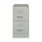 Hirsh Vertical Letter File Cabinet, 2 Letter Size File Drawers, Light Gray, 15 x 26.5 x 28.37 orginal image
