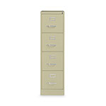 Hirsh Vertical Letter File Cabinet, 4 Letter-Size File Drawers, Putty, 15 x 22 x 52 orginal image
