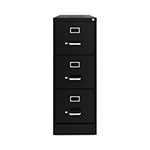 Hirsh Vertical Letter File Cabinet, 3 Letter-Size File Drawers, Black, 15 x 22 x 40.19 orginal image