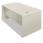 Hon 38000 Series Desk Shell, Radius Edge, 60w x 30d x 30h, Silver Mesh/Light Gray orginal image