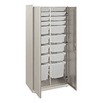 Hon Flagship Storage Cabinet with 8 Small, 8 Medium and 2 Large Bins, 30 x 18 x 64.25, Loft orginal image
