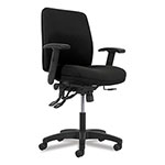 Hon Network Mid-Back Task Chair, Supports up to 250 lbs., Black Seat/Black Back, Black Base orginal image