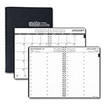 House Of Doolittle 24/7 Recycled Daily Appointment Book/Monthly Planner, 10 x 7, Black Cover, 12-Month (Jan to Dec): 2024 orginal image
