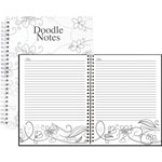 House Of Doolittle Doodles Notes, Ruled, 2-Piece 7