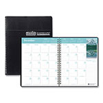 House Of Doolittle Earthscapes Recycled Ruled Monthly Planner, Landscapes Color Photos, 11 x 8.5, Black Cover, 14-Month (Dec-Jan): 2023-2025 orginal image