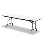 Iceberg Premium Wood Laminate Folding Table, Rectangular, 72w x 30d x 29h, Gray/Charcoal orginal image