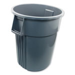 Impact Advanced Gator Waste Container, Round, Plastic, 55 gal, Gray orginal image