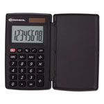 Innovera 15921 Pocket Calculator with Hard Shell Flip Cover, 8-Digit, LCD orginal image