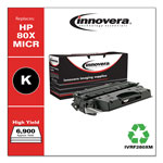 Innovera Remanufactured Black High-Yield MICR Toner Cartridge, Replacement for HP 80XM (CF280XM), 6,900 Page-Yield orginal image