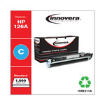 Innovera Remanufactured Cyan Toner Cartridge, Replacement for HP 126A (CE311A), 1,000 Page-Yield orginal image