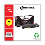 Innovera Remanufactured Yellow Toner Cartridge, Replacement for Dell C3760 (331-8430), 9,000 Page-Yield orginal image