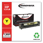 Innovera Remanufactured Yellow Toner Cartridge, Replacement for HP 131A (CF212A), 1,800 Page-Yield orginal image