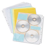 Innovera Two-Sided CD/DVD Pages for Three-Ring Binder, 10/Pack orginal image