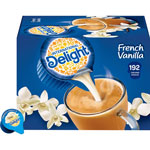 International Delight French Vanilla Liquid Creamer, French Vanilla Flavor, 0.50 fl oz (15 mL), 192/Carton orginal image