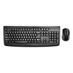 Kensington Keyboard for Life Wireless Desktop Set, 2.4 GHz Frequency/30 ft Wireless Range, Black orginal image