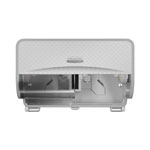 Kimberly-Clark ICON Coreless Standard Roll Toilet Paper Dispenser, 8.43 x 13 x 7.25, Silver Mosaic orginal image