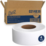 Kimberly-Clark JRT® Jr. 2 Ply Jumbo Roll Bathroom Tissue, 1,000 ft./Roll, White, 4 Rolls/Ctn orginal image