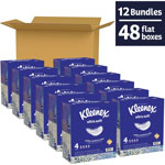 Kleenex Ultra Soft Tissues - 3 Ply - White - Soft, Strong, Fragrance-free - For Multipurpose - 65 Per Box - 12 / Carton orginal image