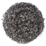 Kurly Kate Stainless Steel Scrubbers, Large, Steel Gray, 12 Scrubbers/Bag, 6 Bags/Carton orginal image
