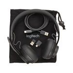 Logitech Zone Wireless Plus-MSFT Binaural Over-the-Head Headset, Black orginal image