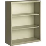 Lorell 3-Shelf Bookcase, Putty orginal image