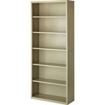 Lorell 6-Shelf Bookcase, Putty orginal image