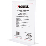 Lorell Double Sided Frame, Acrylic, 8.5