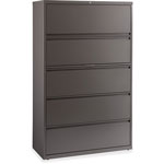 Lorell Lateral File, 5-Drawer, 42