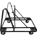 Lorell Mobile Dolly for 10 Stacking 4-Leg Chairs, Steel, Black orginal image