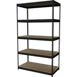 Lorell Riveted Steel Shelving, 24