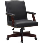 Lorell Traditional Executive Chair, 27-1/4