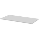 Lorell Width-Adjustable Training Table Top, Gray Rectangle Top, 60