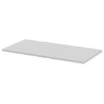 Lorell Width-Adjustable Training Table Top, Gray Rectangle Top, 48