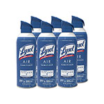 Lysol Air Sanitizer Spray, White Linen, 10 oz Aerosol Spray, 6/Carton orginal image