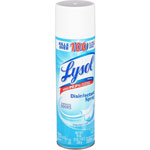 Lysol Linen Disinfectant Spray, Spray, 19 fl oz (0.6 quart), Crisp Linen Scent, 12/Carton, Clear orginal image