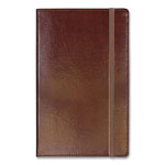 Markings® by C.R. Gibson Bonded Leather Journal, 1 Subject, Narrow Rule, Brown Cover, 8.25 x 5, 240 Sheets orginal image