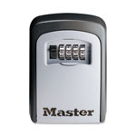 Master Lock Company Locking Combination 5 Key Steel Box, 3 1/4w x 1 1/2d x 4 5/8h, Black/Silver orginal image