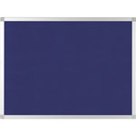 MasterVision™ Bulletin Board, Blue Fabric, 36