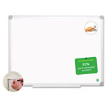 MasterVision™ Earth Easy-Clean Dry Erase Board, White/Silver, 24x36 orginal image